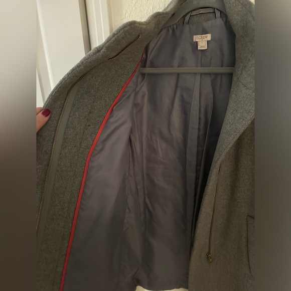 J. Crew New City Coat size 2 - Picture 5 of 6